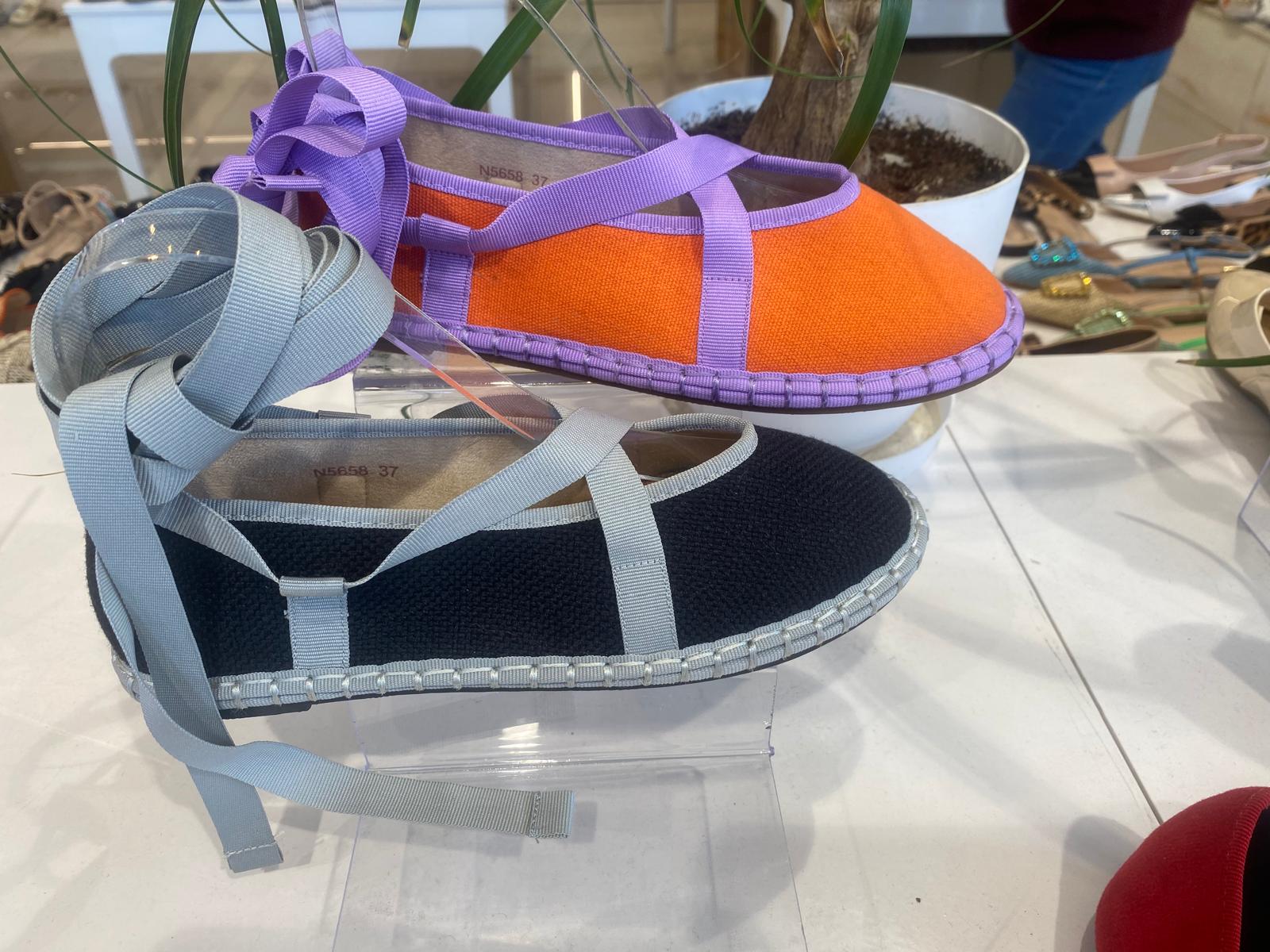 Perla Court — ballerines à rubans